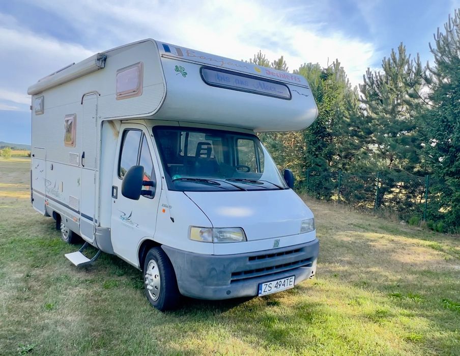 Fiat DUCATO  Kamper Dethleffs Alkowa – Fiat Ducato 2.8 JTD zimowy