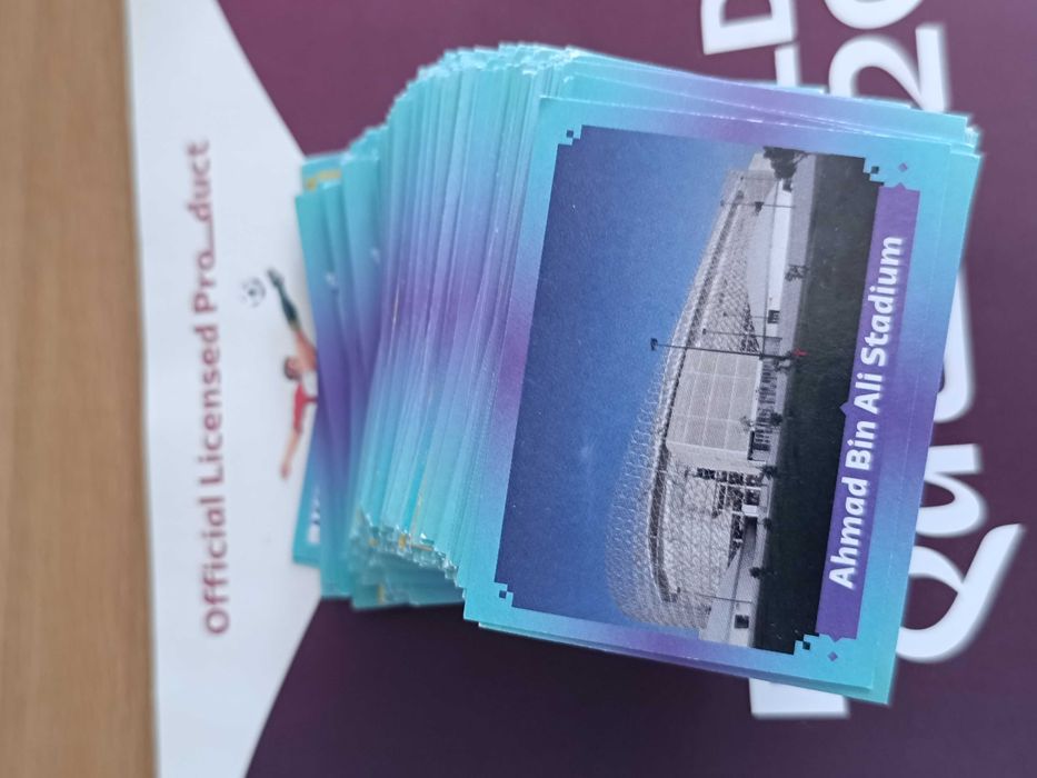Conjunto de cromos do Mundial Qatar 2022