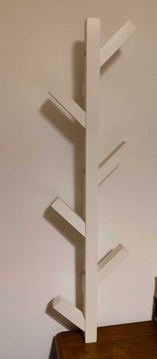 Cabide de parede TJUSIG IKEA - BRANCO