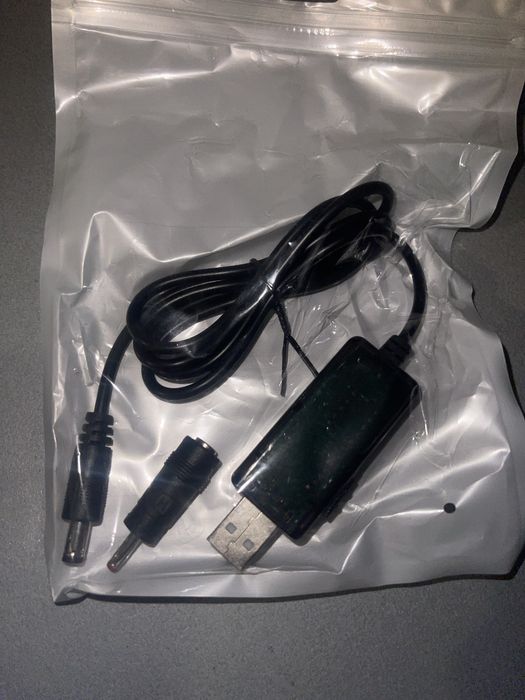 Кабелі до роктера з 5v  на 9-12v