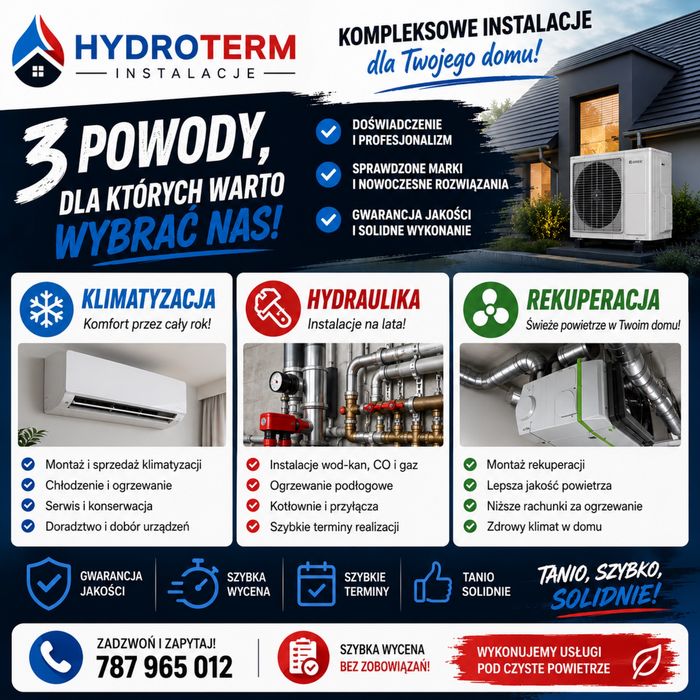 Klimatyzacja / Hydraulika