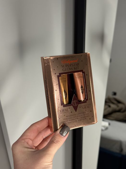 Подарунковий набір Charlotte Tilbury олівець блиск pillow talk