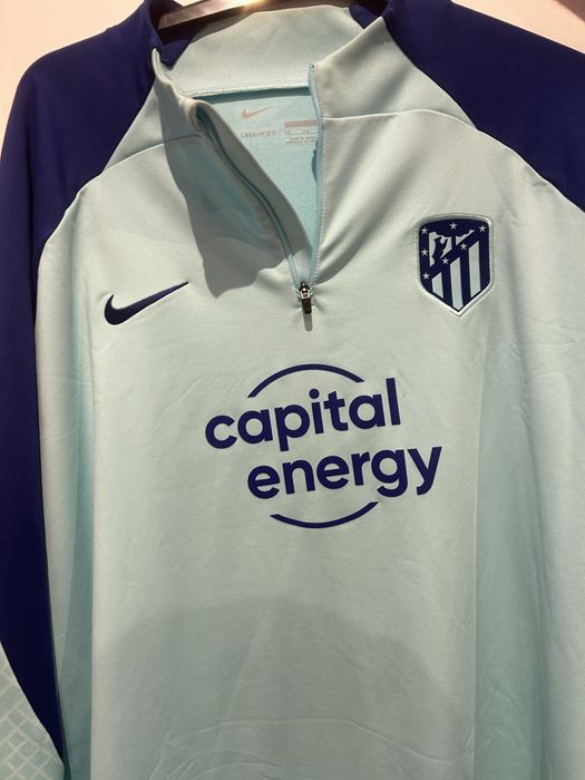 Casaco com fecho ate ao peito atletico madrid XXL