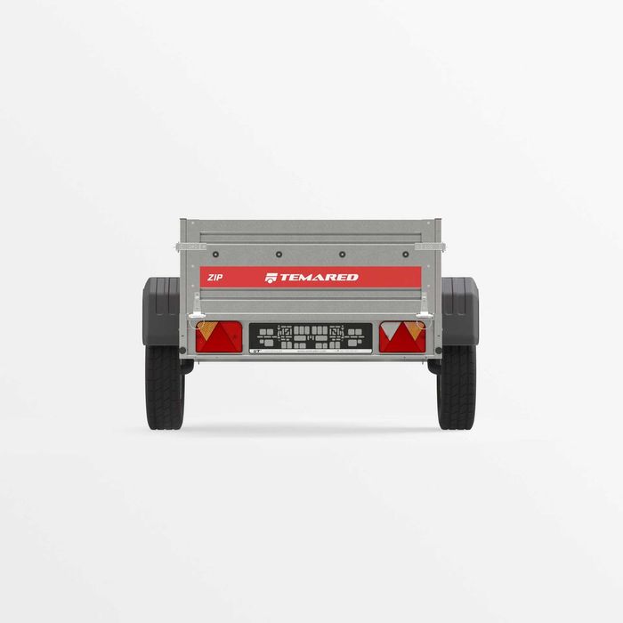 Temared ZIP 1510 nowa przyczepka samochodowa 148 x 106 cm + transport