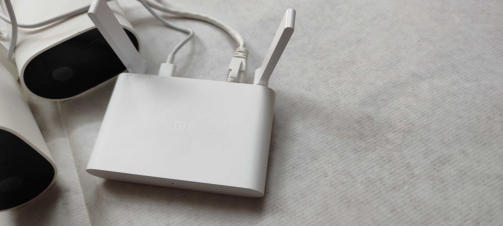 Conjunto 3 Câmaras de Vigilância com bateria XIAOMI Mi Wifi Outdoor 1080p com Receptor