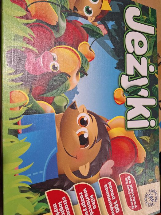 Gra planszowa JEŻYKI TREFL