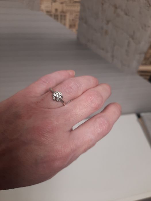 Кольцо  серебрянное