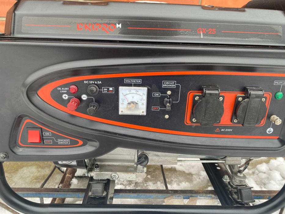 Генератор бензиновий Dnipro-M GX-25