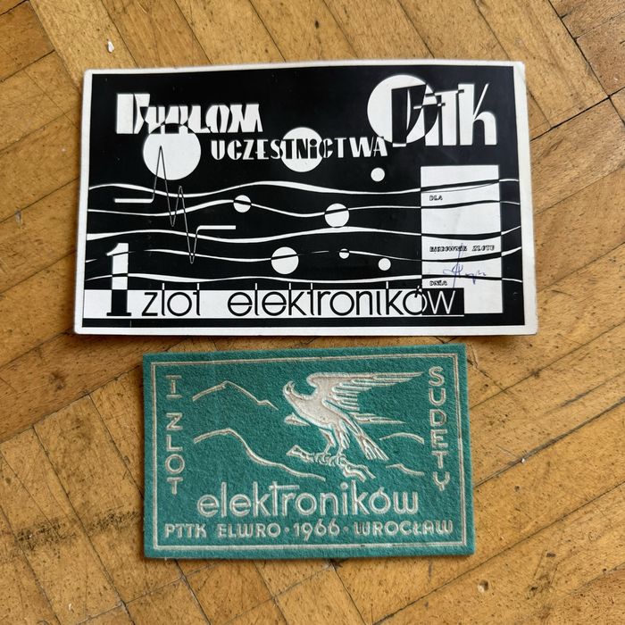 1 zlot elektroników elwro wrocław pamiątki pttk