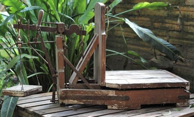 Balança vintage....