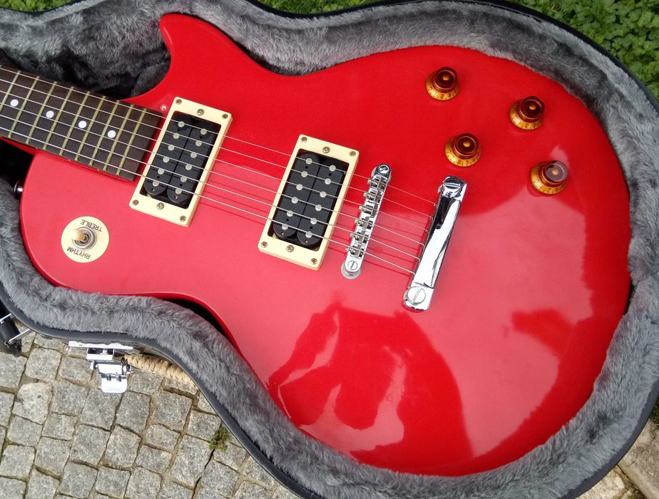(Guitarra EPIPHONE GIBSON Made In Korea 1998 Rara ou On Off) e Estojo