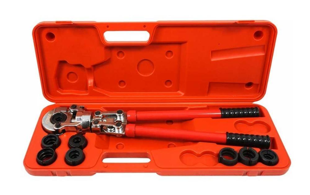 PRASA Z Obrotową Głowicą 360 ZACISKARKA DO RUR PEX 16-32mm NOWA