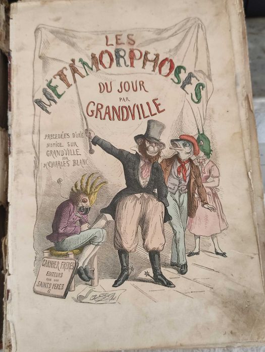 Les metamorphoses du jour com imagens ilustradas (1869)