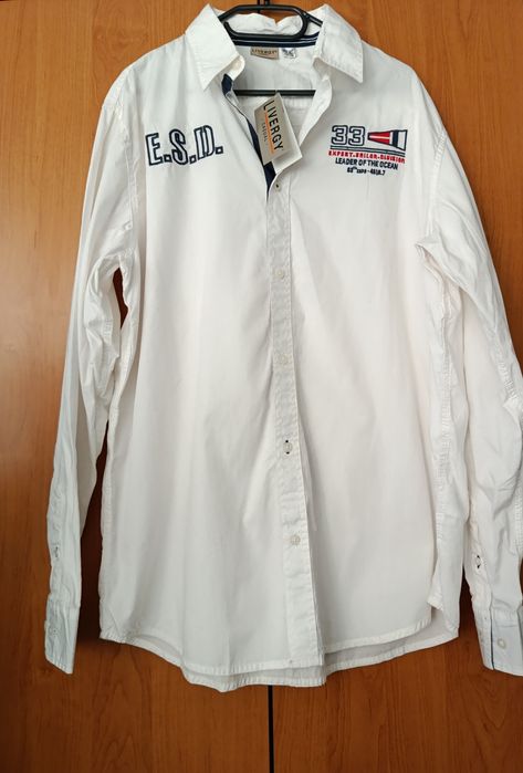 Livergy L biała koszula  41/42 nowa