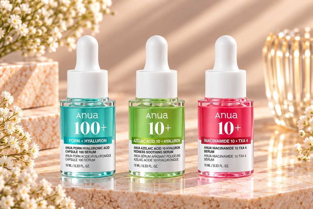 Набір міні-сироваток Anua Serum Discovery Trio 3×10 мл / PDRN / азелаїнова кислота / ніацинамід 10% + TXA 4% / оригінал