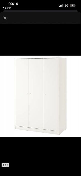 Szafa Kleppstad Ikea