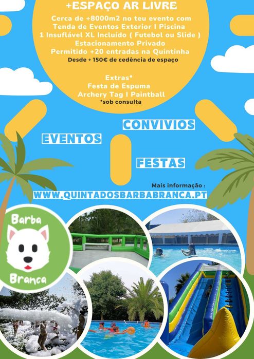 Espaço para festas e eventos - Barba Branca