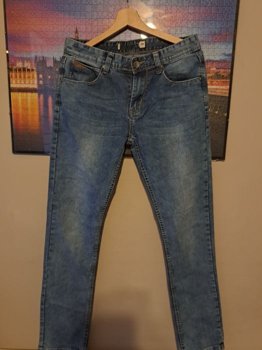 Spodnie jeans rurki