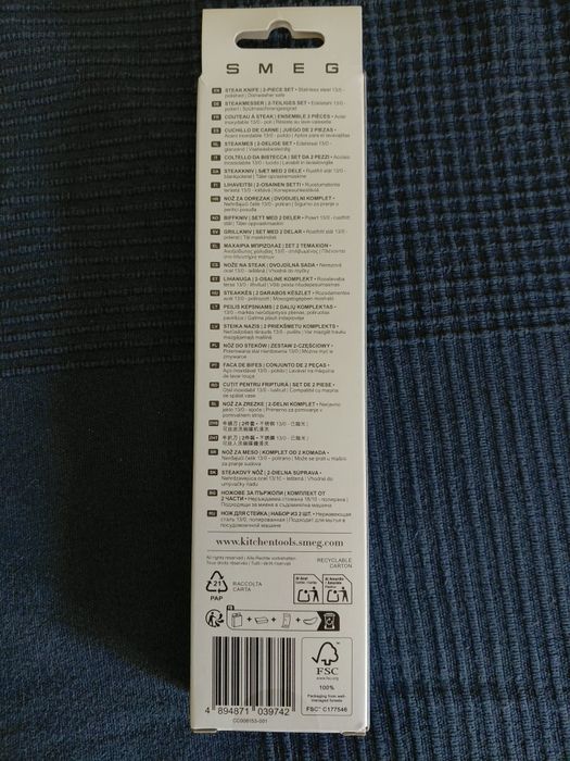 Talheres  novos smeg