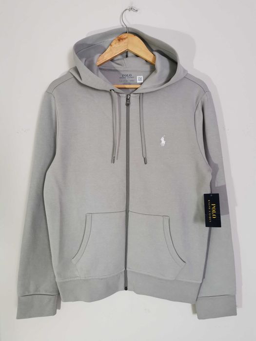 Szara bluza Ralph Lauren zip hoodie (rozpinana bluza z kapturem) nowa!