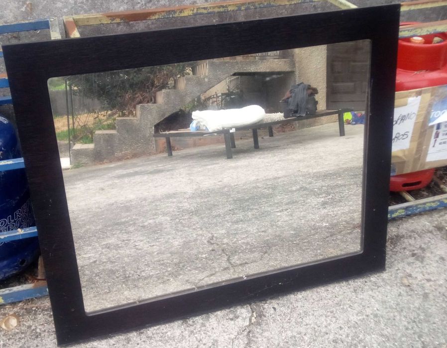 Espelho, 100cm / 80cm, usado