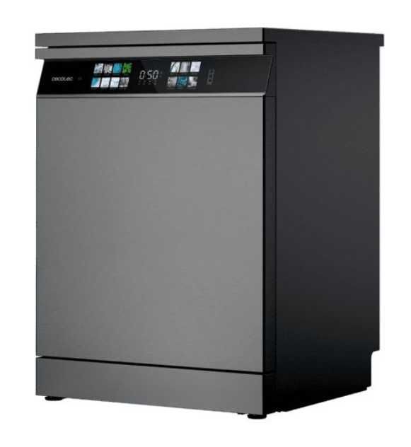 Zmywarka Cecotec Bolero Aguazero 6700 Dark B 60 cm silnik inwerterowy