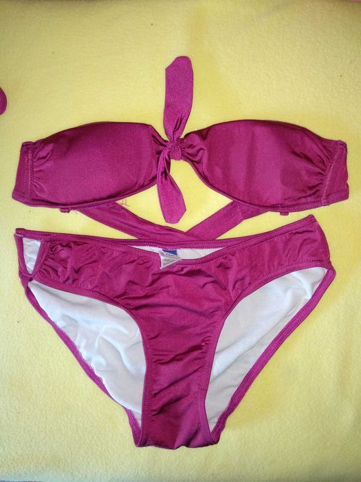 Biquíni Roxo Violeta Brilhante La Redoute Selena Gomez Tábua •