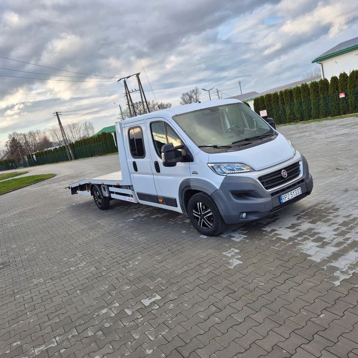 Fiat Ducato/Polmar  3.0 Laweta-Pomoc drogowa-doka-Ledy-Navi-Alu