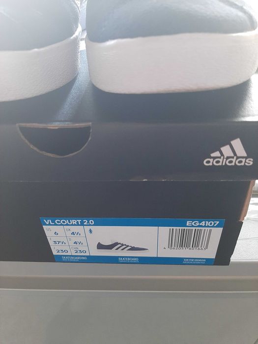 Sapatinhas azuis adidas 37 mulher como novas