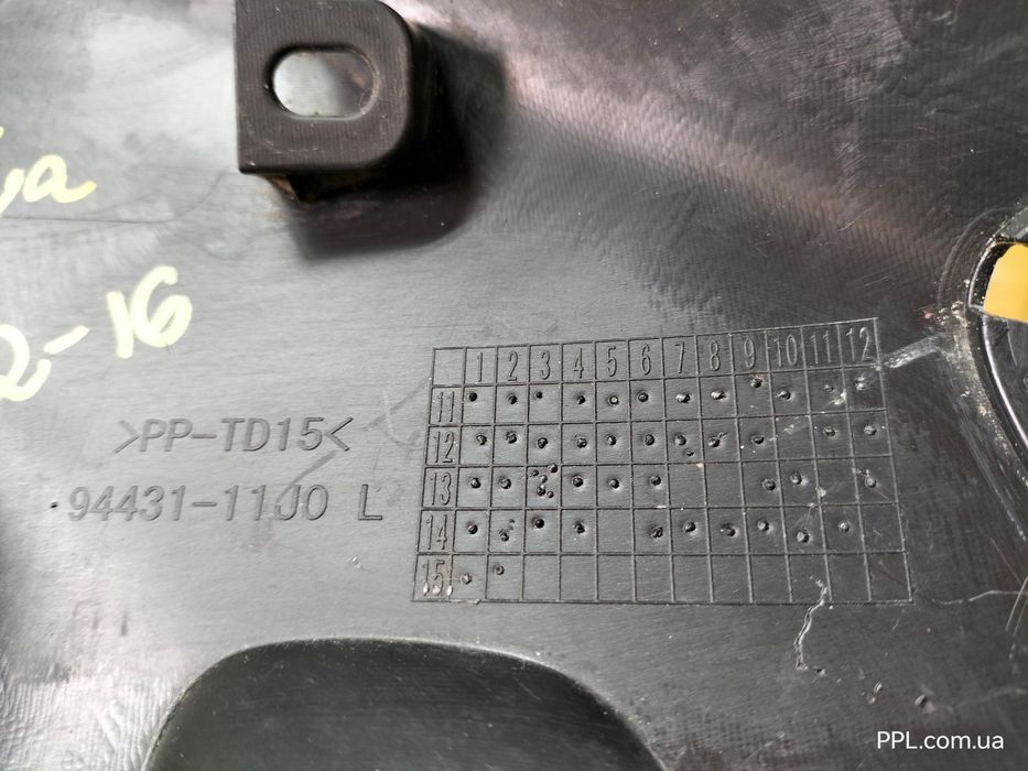 Suzuki Vstrom V-Strom DL 650 12- Накладка обтекатель дефлектор левый