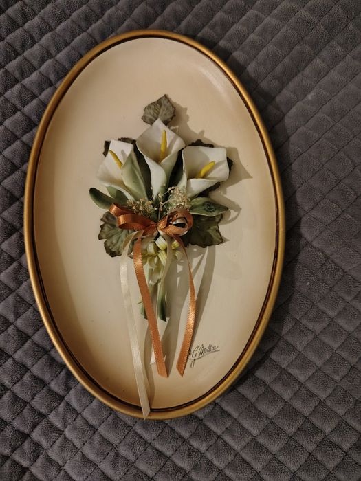 Talerz ścienny capodimonte