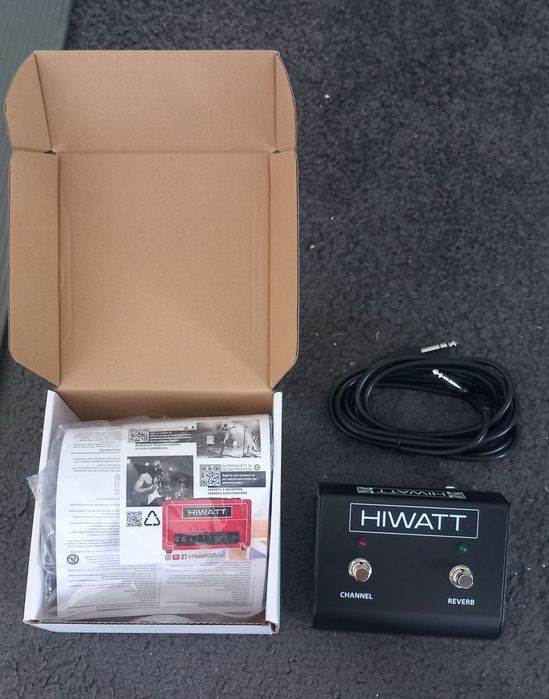 OPORTUNIDADE!!! SÓ ATÉ DOMINGO!Amplificador cabeça hiwatt leeds 50r head