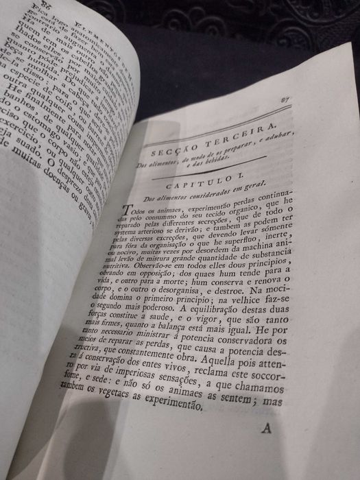 Elementos de Hygiene ou Dictames Theoreticos 1823