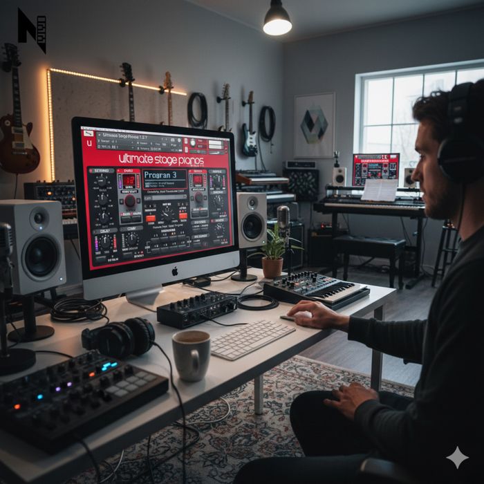 Livraria de Samples Kontakt Ultimate Stage Pianos HD