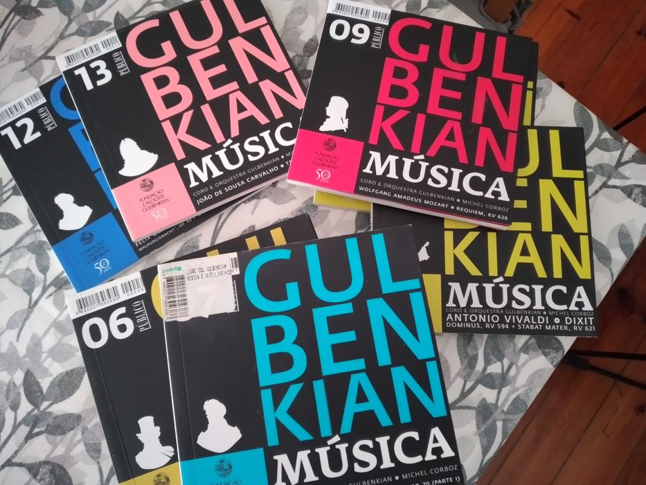 CDs Colecção Gulbenkian Música e Arte