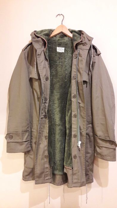 Kurtka zielona typu parka