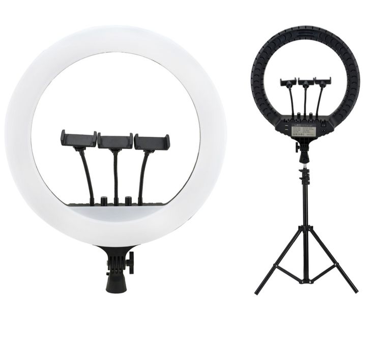 Кільцева LED лампа RL-18 діаметром 44см (7357)