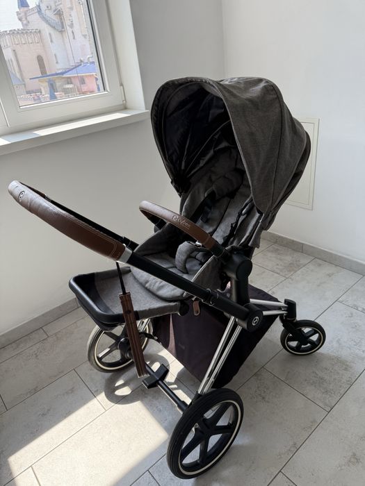 Коляска Cybex Priam 2в1 | Люлька + прогулянковий блок