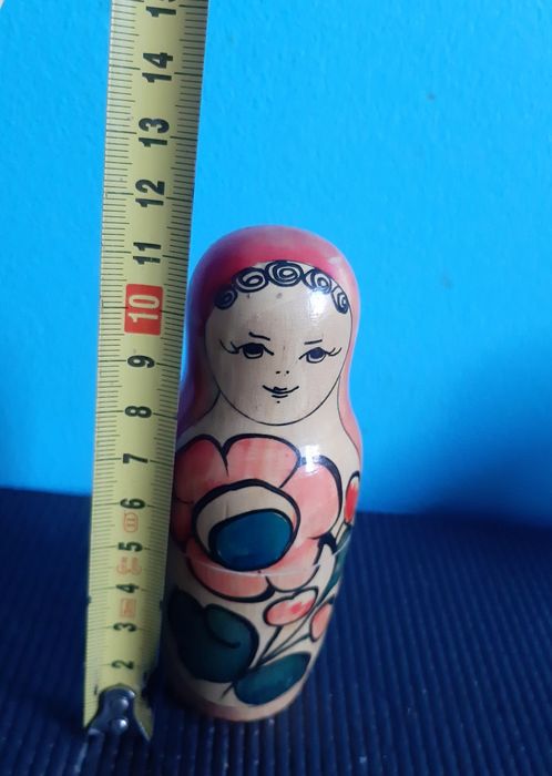 Матрёшки СССР, разборные, ручная работа, раритет 4 в 1 (1960г.) + 1