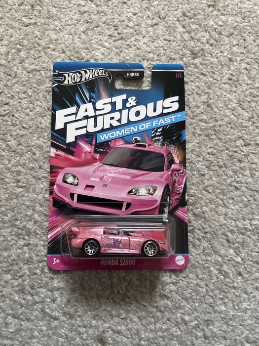 Hotwheels FAST& FURIOUS S2000 ホットウィール HOT WHEELS - Honda S2000 Fast&Furious NOWA • Cena, Opinie