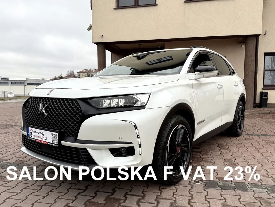 DS Automobiles DS 7 Crossback 1.6 180KM Full Led 1wł serwis NAVI Salon Polska F VAT 23% GWARANCJA