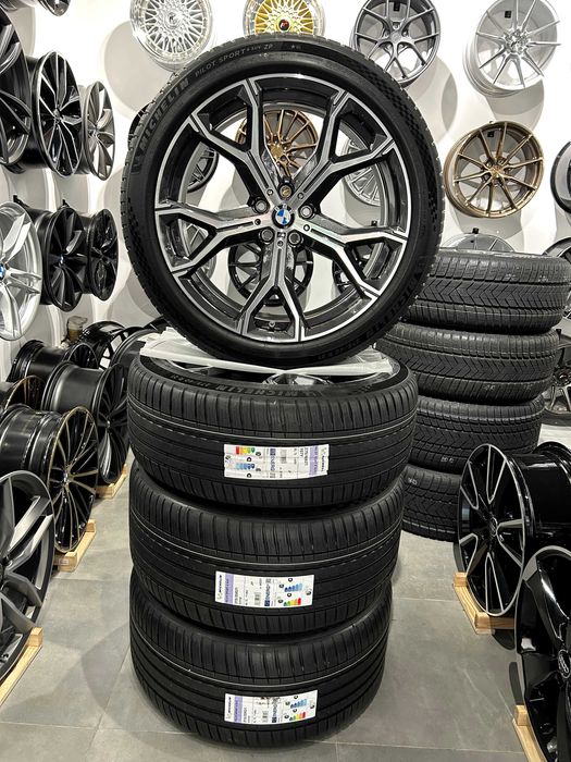 Oryginalne koła letnie 21 5x112 BMW X5 G05 G18 X6 G06 Pirelli RunFlat