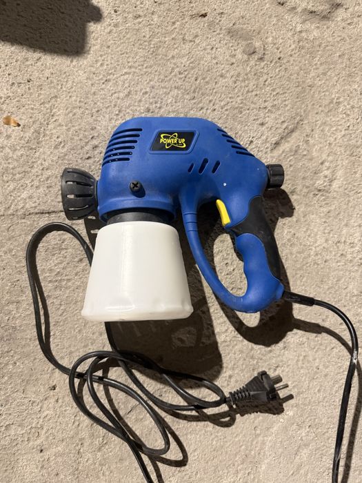 Elektryczny Pistolet Malarski Natryskowy Power Up 100W Toya