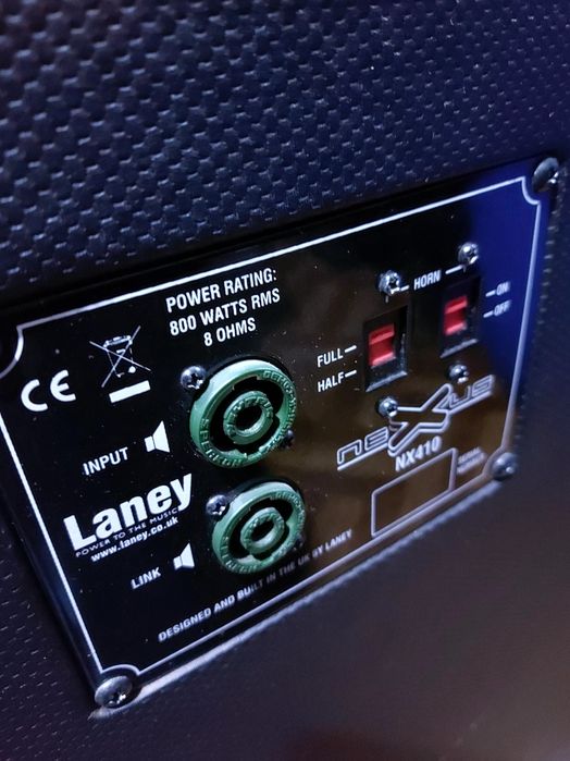 Lampowy wzmacniacz do gitary basowej LANEY NEXUS TUBE + kolumny