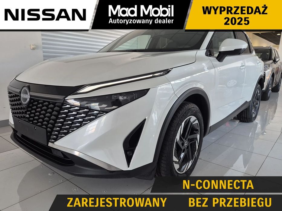 Nissan Qashqai Nowy, zarejestrowany! Ostatnie sztuki z wyprzedaży rocznika!