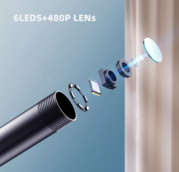 Câmera para locais de difícil acesso