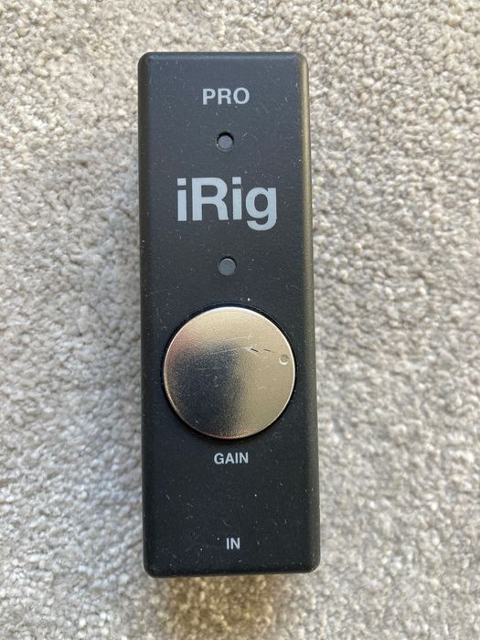iRig Pro, interface audio/midi universal