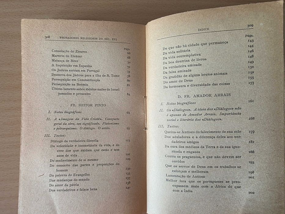 Livro "Prosadores Religiosos do Séc. XVI"