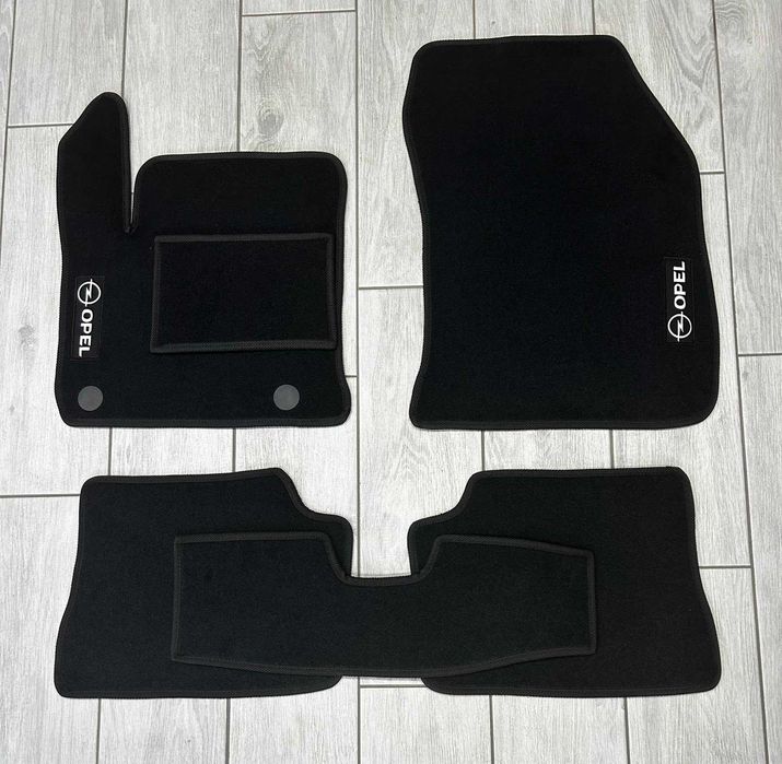 Ворсовые коврики в салон для Opel Astra J / Astra H / Astra G /Astra K