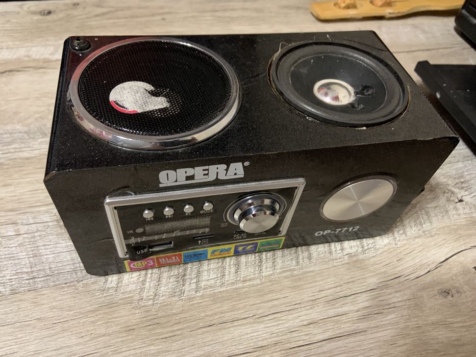 Радіоприймач акустика — портативна акустика Opera OP-7712